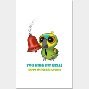 HWS Nerdy Birdy ~ Blue-Fronted Amazon Posters and Art